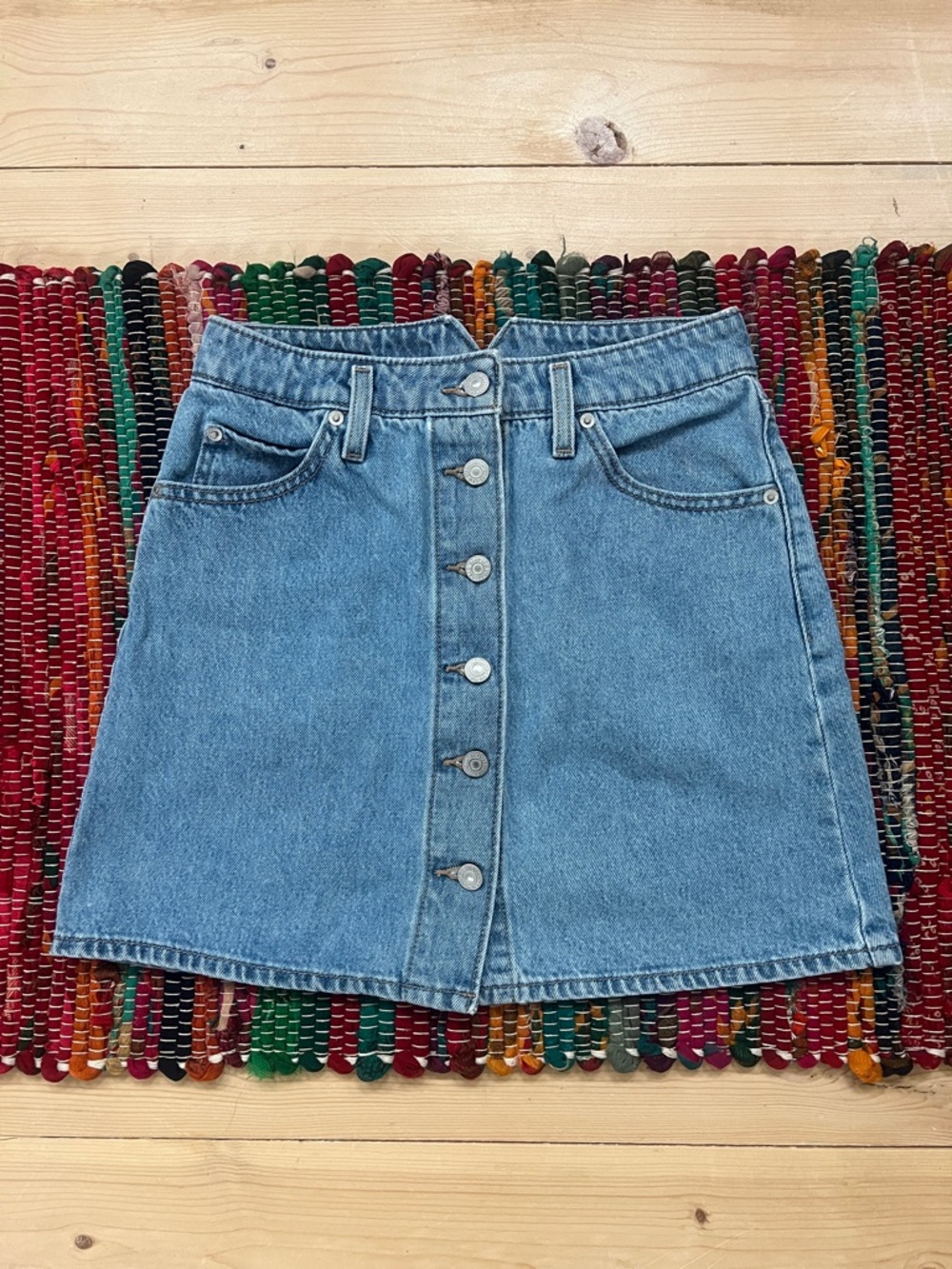 Levi’s Mini Jean Skirt